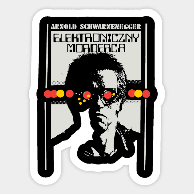 ELEKTRONICZNY MORDERCA Sticker by furstmonster